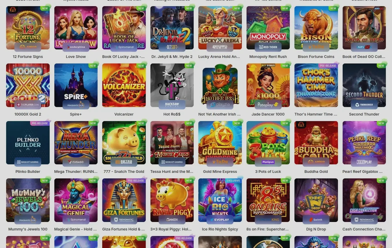 Игровой каталог Pokerok